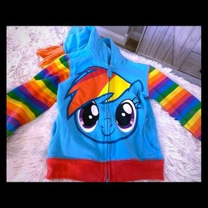 Girls My little pony jacket, size 5/6